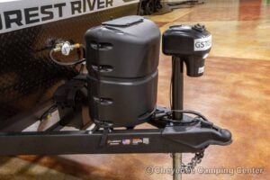 2026 Forest River Cherokee Wolf Pup Black Label 16FQBLW Small Camper Exterior Image