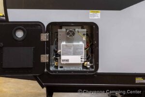 2026 Forest River Cherokee Wolf Pup Black Label 16FQBLW Small Camper Exterior Image