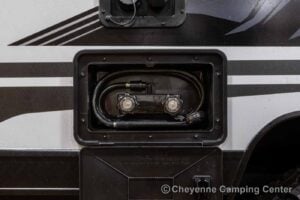 2026 Forest River Cherokee Wolf Pup Black Label 16FQBLW Small Camper Exterior Image