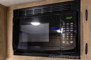 2026 Forest River Cherokee Wolf Pup Black Label 16FQBLW Small Camper Interior Image