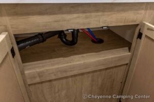 2026 Forest River Cherokee Wolf Pup Black Label 16FQBLW Small Camper Interior Image