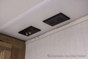 2026 Forest River Cherokee Wolf Pup Black Label 16FQBLW Small Camper Interior Image