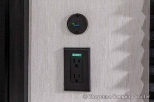 2026 Forest River Cherokee Wolf Pup Black Label 16FQBLW Small Camper Interior Image