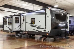 2026 Forest River Flagstaff Classic 832IKRL Couples Travel Trailer Exterior Image