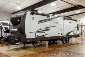 2026 Forest River Flagstaff Classic 832IKRL Couples Travel Trailer Exterior Image