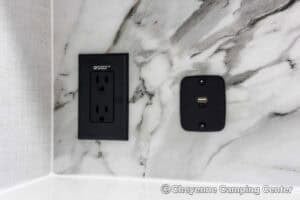 2026 Forest River Flagstaff Classic 832IKRL Couples Travel Trailer Interior Image