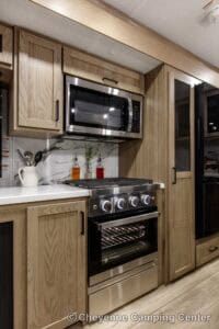 2026 Forest River Flagstaff Classic 832IKRL Couples Travel Trailer Interior Image
