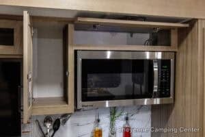 2026 Forest River Flagstaff Classic 832IKRL Couples Travel Trailer Interior Image