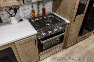 2026 Forest River Flagstaff Classic 832IKRL Couples Travel Trailer Interior Image