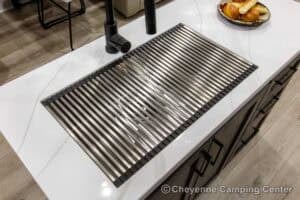 2026 Forest River Flagstaff Classic 832IKRL Couples Travel Trailer Interior Image