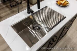 2026 Forest River Flagstaff Classic 832IKRL Couples Travel Trailer Interior Image