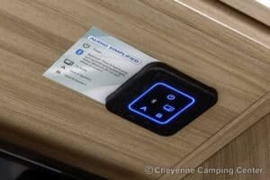 2026 Forest River Flagstaff Classic 832IKRL Couples Travel Trailer Interior Image