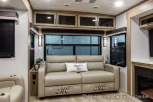 2026 Forest River Flagstaff Classic 832IKRL Couples Travel Trailer Interior Image