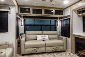 2026 Forest River Flagstaff Classic 832IKRL Couples Travel Trailer Interior Image