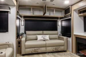2026 Forest River Flagstaff Classic 832IKRL Couples Travel Trailer Interior Image