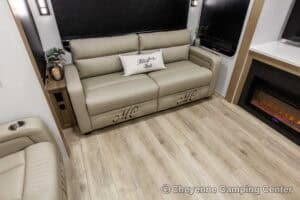 2026 Forest River Flagstaff Classic 832IKRL Couples Travel Trailer Interior Image