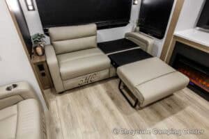 2026 Forest River Flagstaff Classic 832IKRL Couples Travel Trailer Interior Image