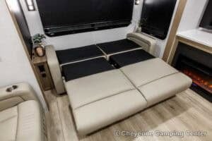2026 Forest River Flagstaff Classic 832IKRL Couples Travel Trailer Interior Image