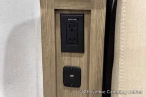 2026 Forest River Flagstaff Classic 832IKRL Couples Travel Trailer Interior Image