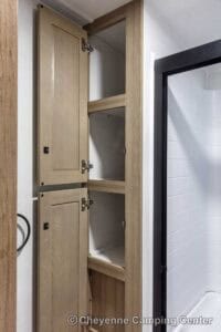 2026 Forest River Flagstaff Classic 832IKRL Couples Travel Trailer Interior Image