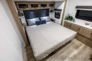 2026 Forest River Flagstaff Classic 832IKRL Couples Travel Trailer Interior Image