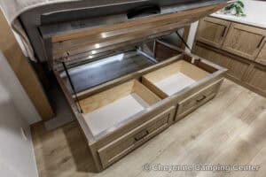 2026 Forest River Flagstaff Classic 832IKRL Couples Travel Trailer Interior Image