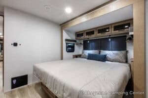 2026 Forest River Flagstaff Classic 832IKRL Couples Travel Trailer Interior Image