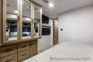 2026 Forest River Flagstaff Classic 832IKRL Couples Travel Trailer Interior Image