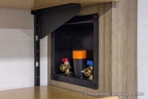 2026 Forest River Flagstaff Classic 832IKRL Couples Travel Trailer Interior Image