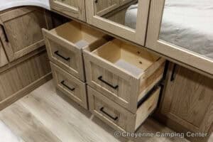 2026 Forest River Flagstaff Classic 832IKRL Couples Travel Trailer Interior Image