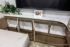 2026 Forest River Flagstaff Classic 832IKRL Couples Travel Trailer Interior Image