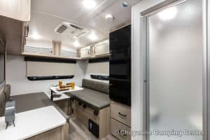 2024 Forest River Flagstaff E-Pro E15TB Front Kitchen Travel Trailer Interior Image