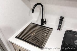 2024 Forest River Flagstaff E-Pro E15TB Front Kitchen Travel Trailer Interior Image