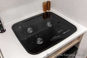 2024 Forest River Flagstaff E-Pro E15TB Front Kitchen Travel Trailer Interior Image