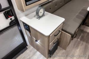 2024 Forest River Flagstaff E-Pro E15TB Front Kitchen Travel Trailer Interior Image