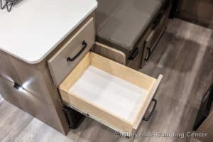 2024 Forest River Flagstaff E-Pro E15TB Front Kitchen Travel Trailer Interior Image