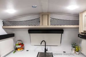 2024 Forest River Flagstaff E-Pro E20FKS Front Kitchen Travel Trailer Interior Image