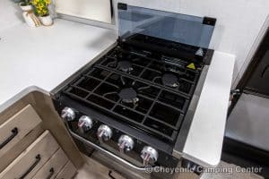 2024 Forest River Flagstaff E-Pro E20FKS Front Kitchen Travel Trailer Interior Image