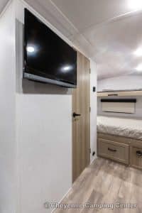 2024 Forest River Flagstaff E-Pro E20FKS Front Kitchen Travel Trailer Interior Image