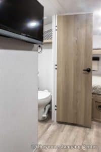 2024 Forest River Flagstaff E-Pro E20FKS Front Kitchen Travel Trailer Interior Image