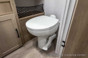 2024 Forest River Flagstaff E-Pro E20FKS Front Kitchen Travel Trailer Interior Image