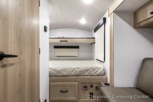 2024 Forest River Flagstaff E-Pro E20FKS Front Kitchen Travel Trailer Interior Image