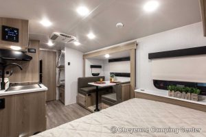 2024 Forest River Flagstaff E-Pro E20BHS Small Travel Trailer With Bunks Interior Image