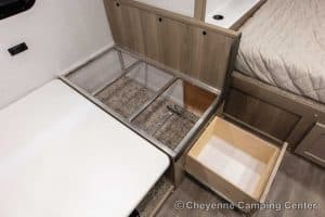 2024 Forest River Flagstaff E-Pro E20BHS Small Travel Trailer With Bunks Interior Image