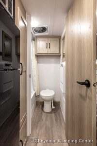 2024 Forest River Flagstaff E-Pro E20BHS Small Travel Trailer With Bunks Interior Image