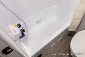 2024 Forest River Flagstaff E-Pro E20BHS Small Travel Trailer With Bunks Interior Image