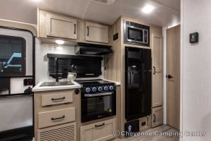 2024 Forest River Flagstaff E-Pro E20BHS Small Travel Trailer With Bunks Interior Image