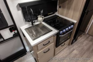 2024 Forest River Flagstaff E-Pro E20BHS Small Travel Trailer With Bunks Interior Image