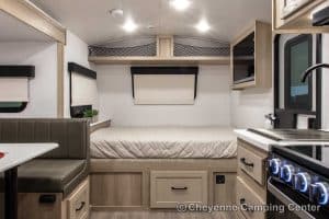 2024 Forest River Flagstaff E-Pro E20BHS Small Travel Trailer With Bunks Interior Image