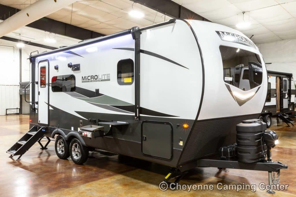 2023 Forest River Flagstaff Micro Lite 22FBS Travel Trailer Enterior Image